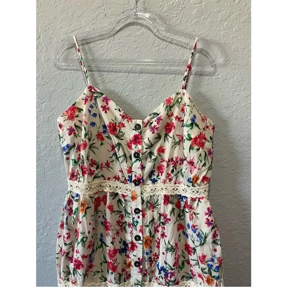 Good as new 🥰 Peony Floral XXS 🌼LANI MIDI DRESS Lovers and Friends - Picture 3 of 13